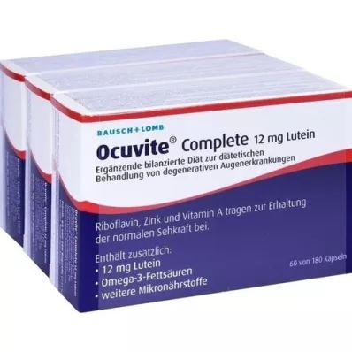 OCUVITE Complete 12 mg Lutein kapszula, 180 db