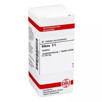 SILICEA C 5 tabletta, 80 db
