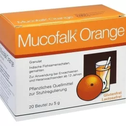 MUCOFALK Narancs gran. orális szuszpenzió készítéséhez, 20 db