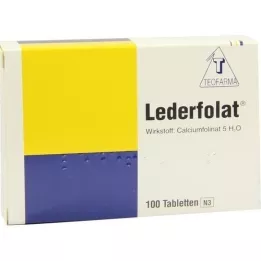 LEDERFOLAT tabletta, 100 db