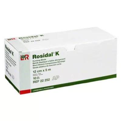 Rosidal K kötszer 12cmx5m, 10 db Rosidal K kötszer 12cmx5m, 10 db