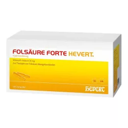 FOLSÄURE HEVERT forte ampullák, 100X2 ml