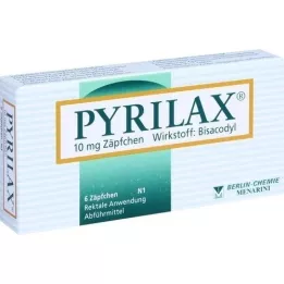 PYRILAX 10 mg-os kúpok, 6 db