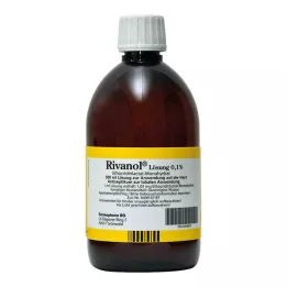 RIVANOL 0,1%-os oldat, 500 ml