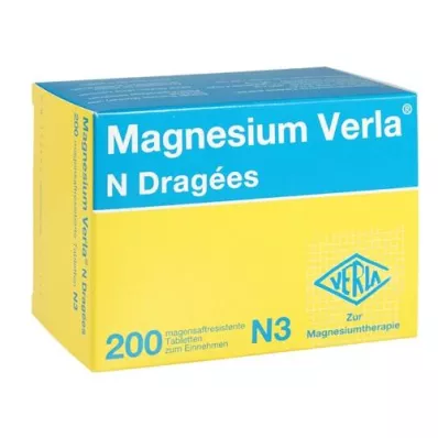 MAGNESIUM VERLA N bevont tabletta, 200 db