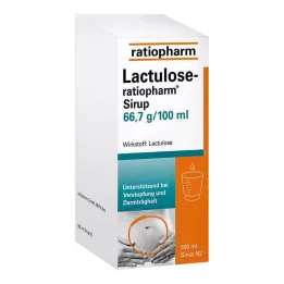 LACTULOSE-ratiopharm szirup, 500 ml