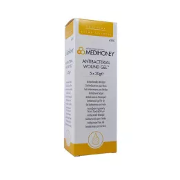 MEDIHONEY antibakteriális sebgél, 5X20 g