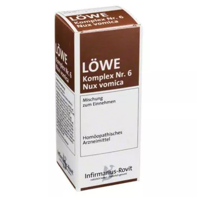 Lion Complex No. 6 Nux Vomica cseppek, 100 ml