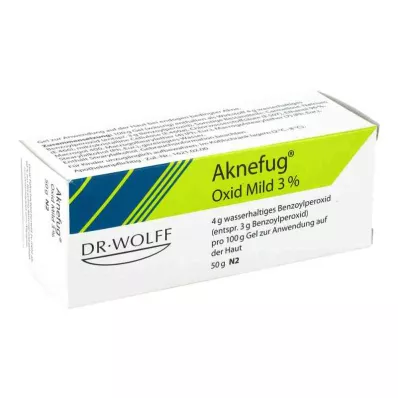 Enyhe akne fúga-oxid 3% (50 g)