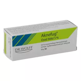 AKNEFUG oxid enyhe 5%-os gél, 50 g