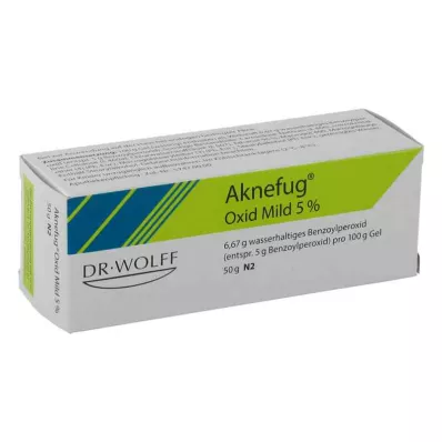 AKNEFUG oxid enyhe 5%-os gél, 50 g AKNEFUG oxid enyhe 5%-os gél, 50 g