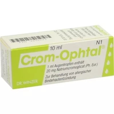CROM-OPHTAL szemcsepp, 10 ml