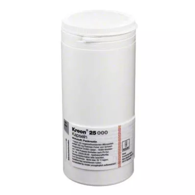KREON 25 000 kemény kupak bélsavval bevont tablettával, 200 db