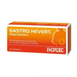 GASTRO-HEVERT Gyomor tabletta, 40 db