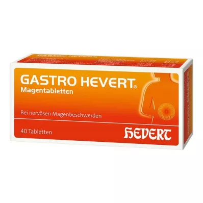 GASTRO-HEVERT Gyomor tabletta, 40 db