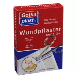 GOTHAPLAST Sebtapasz érzékeny 6 cm x 0,5 m-es vágás, 1 db