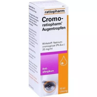 CROMO-RATIOPHARM szemcsepp, 10 ml