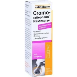 CROMO-RATIOPHARM Tartósítószermentes orrspray, 15 ml