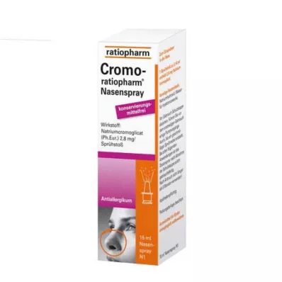 CROMO-RATIOPHARM Tartósítószermentes orrspray, 15 ml