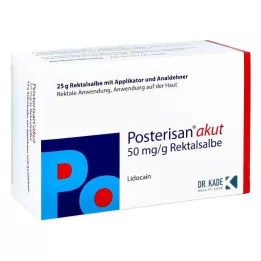 POSTERISAN Akut kenőcs anális tágítóval, 25 g