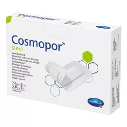 COSMOPOR steril sebkötszer 5x7,2 cm, 10 db