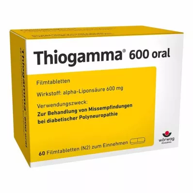 THIOGAMMA 600 filmtabletta, 60 db