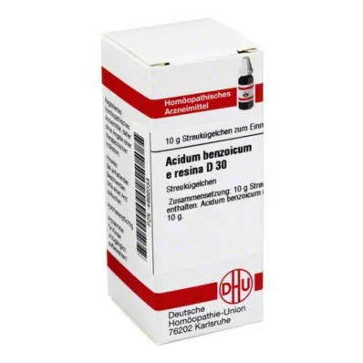 ACIDUM BENZOICUM E Resina D 30 golyó, 10 g