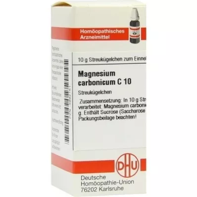 MAGNESIUM CARBONICUM C 10 gömböcskék, 10 g