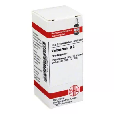VERBASCUM D 3 gömböcskék, 10 g