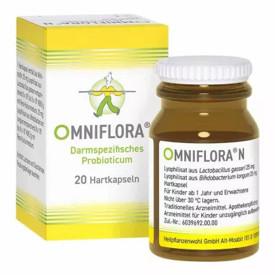 OMNIFLORA N kemény kapszula, 20 db