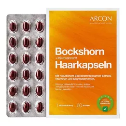 BOCKSHORN+mikroelemes hajkapszula Tisane plus, 60 db