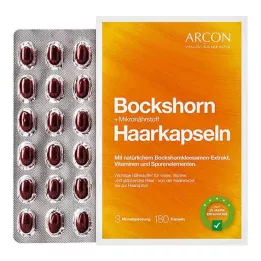 BOCKSHORN+Mikroelemes hajkapszula Tisane plus, 180 db