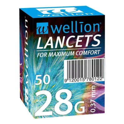 WELLION Lándzsák 28 G, 50 db