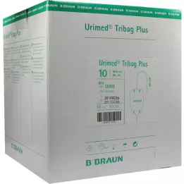 URIMED Tribag Plus vizelettartó hüvely 800ml 60cm ster., 10 db