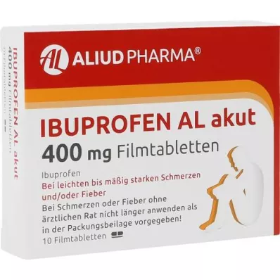 IBUPROFEN AL akut 400 mg filmtabletta, 10 db