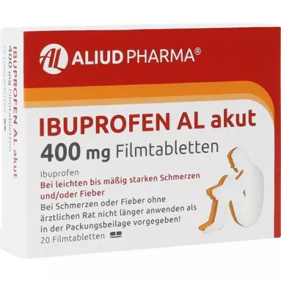 IBUPROFEN AL akut 400 mg filmtabletta, 20 db