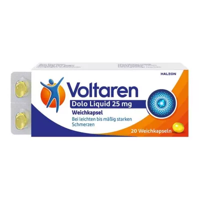 VOLTAREN Dolo Liquid 25 mg lágy kapszula, 10 db VOLTAREN Dolo Liquid 25 mg lágy kapszula, 10 db