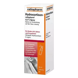 HYDROCORTISON-ratiopharm 0,5%-os spray, 30 ml