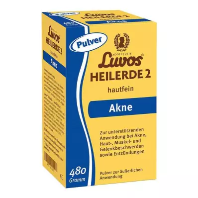 LUVOS Gyógyító föld 2 bőr finom, 480 g