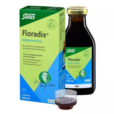 FLORADIX Vas plusz B12 vegán tonik, 250 ml