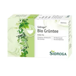 SIDROGA Wellness zöld tea szűrőzacskó, 20X1.7 g