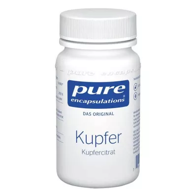 PURE ENCAPSULATIONS Réz réz-citrát kapszula, 60 kapszula