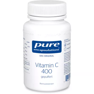 PURE ENCAPSULATIONS C-vitamin 400 pufferkapszula, 90 db