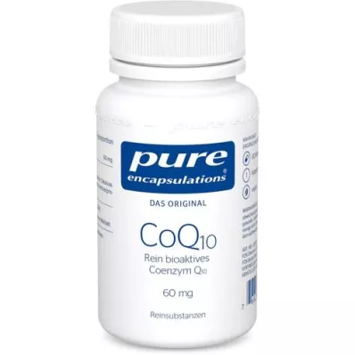 PURE ENCAPSULATIONS CoQ10 60 mg kapszula, 60 db