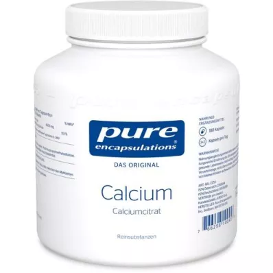 PURE ENCAPSULATIONS Kalcium Kalcium-citrát kapszula, 180 kapszula