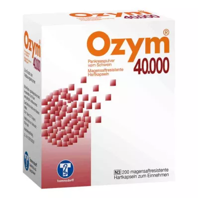 OZYM 40 000 kemény kapszula bélsavval bevont, 200 db