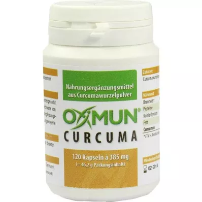 OXIMUN Curcuma kapszula, 120 kapszula