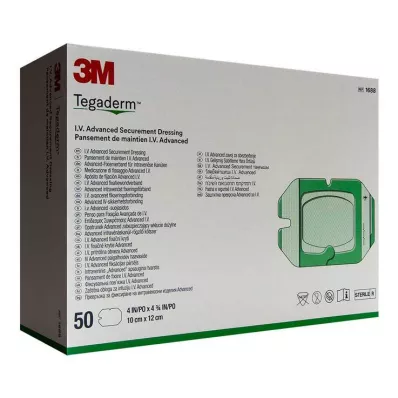 Tegaderm 3M i.v.Haladó vakolat 10x12cm 1688, 50 db