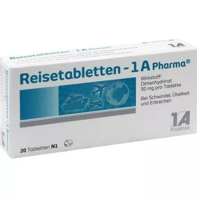 REISETABLETTEN-1A Pharma, 20 db