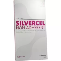 SILVERCEL nem tapadó borogatás 10x20 cm, 5 db